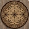 Rio Verde Round Carpet Floor Rug Living Room Bedroom Decor Round Area Rug Carpet