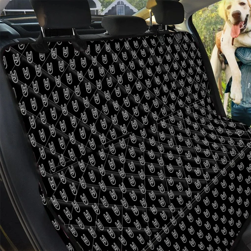 Rock And Roll Hand Symbol Pattern Design Car Back Seat Cover Dog Car Seat Covers - 3407cea4b44f Rock And Roll Hand Symbol Pattern Design Car Back Seat Cover Dog Car Seat Covers - 3407cea4b44f