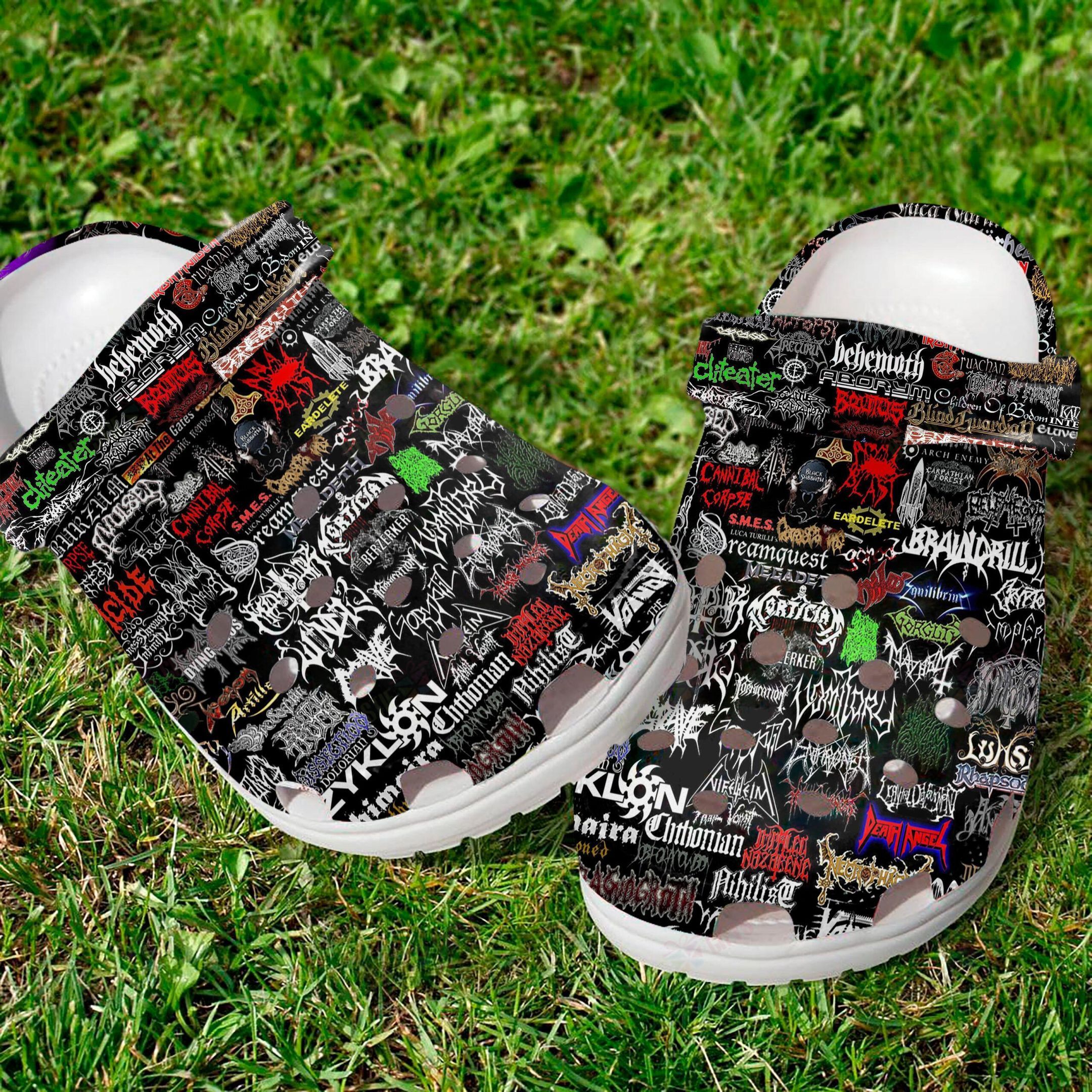 Rock Bands Crocs Clog Classic Clogs Shoes Rock Bands Crocs Clog Classic Clogs Shoes