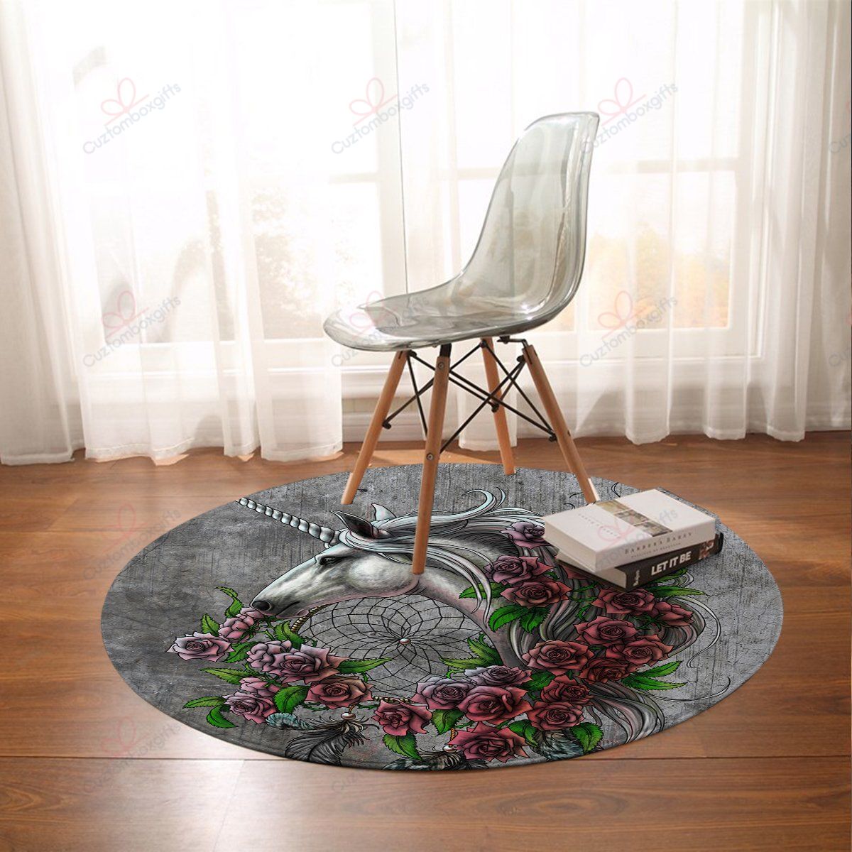 Rose Dreamcatcher Round Carpet Floor Rug Living Room Bedroom Decor Round Area Rug Carpet Rose Dreamcatcher Round Carpet Floor Rug Living Room Bedroom Decor Round Area Rug Carpet