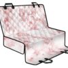 Rose Pink Marble Print Pet Car Back Seat Cover - 21731e3087e9