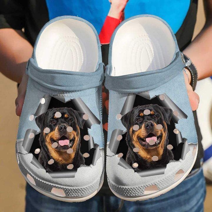 Rottweiler Hello Sku 2064 Crocs Crocband Clog Comfortable For Mens Womens Classic Clog Water Shoes Rottweiler Hello Sku 2064 Crocs Crocband Clog Comfortable For Mens Womens Classic Clog Water Shoes
