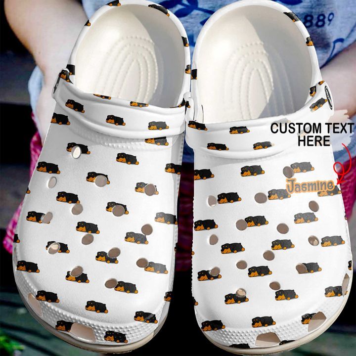 Rottweiler Personalized Pattern Sku 2065 Crocs Crocband Clog Comfortable For Mens Womens Classic Clog Water Shoes Rottweiler Personalized Pattern Sku 2065 Crocs Crocband Clog Comfortable For Mens Womens Classic Clog Water Shoes