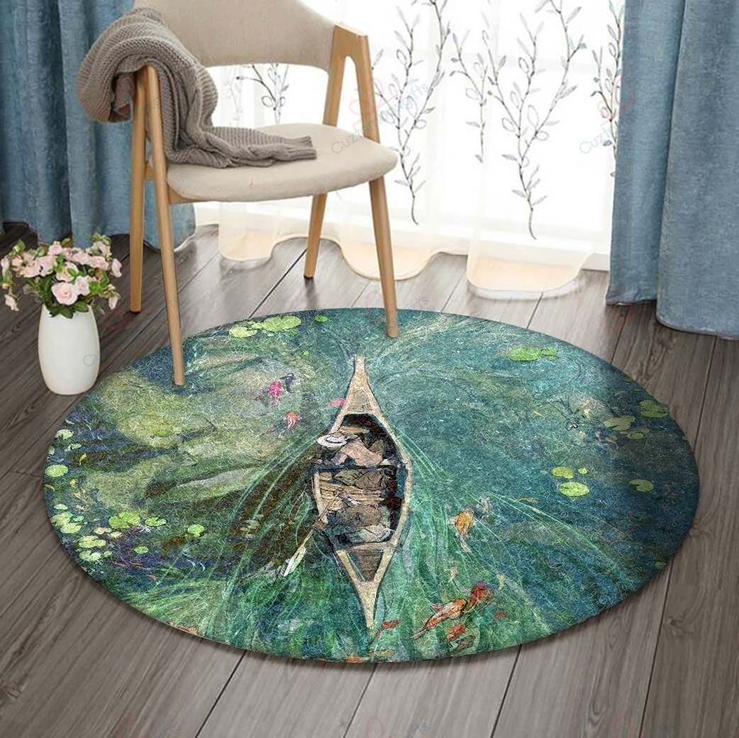 Rowing Round Carpet Floor Rug Living Room Bedroom Decor Round Area Rug Carpet Rowing Round Carpet Floor Rug Living Room Bedroom Decor Round Area Rug Carpet