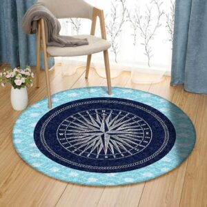 Royalty Free Stars Round Carpet Floor Rug Living Room Bedroom Decor Round Area Rug Carpet
