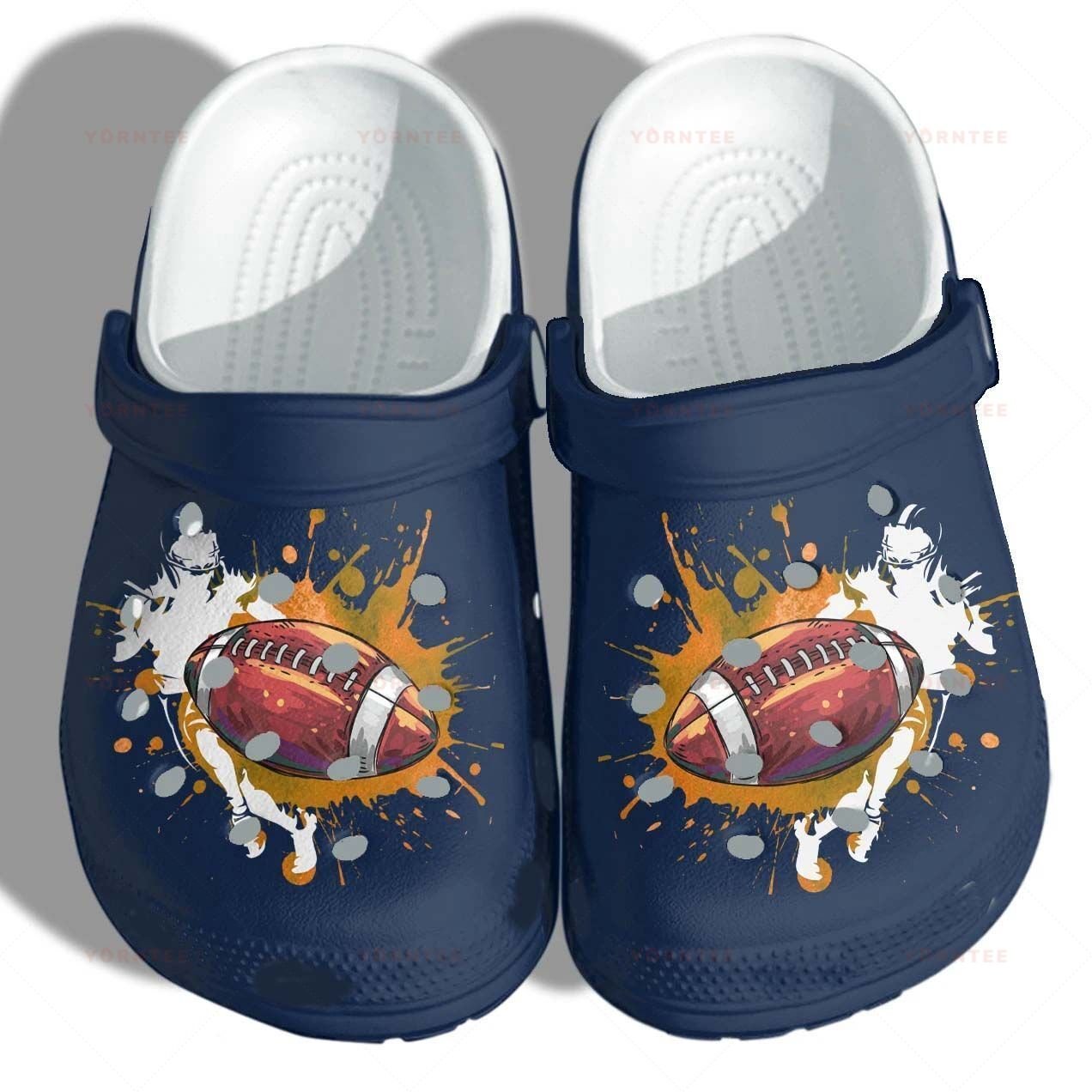 Rugby Ball Crocs Clog Crocbland Clog Crocs Clog For Mens And Womens Rugby Ball Crocs Clog Crocbland Clog Crocs Clog For Mens And Womens