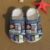 Rugby Personalized Clog Custom Crocs Comfortablefashion Style Comfortable For Women Men Kid Print 3D Rugby Mom