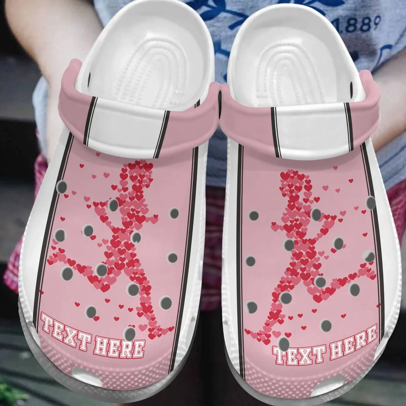 Running Personalized Clog Custom Crocs Comfortablefashion Style Comfortable For Women Men Kid Print 3D Pink Girl Running Personalized Clog Custom Crocs Comfortablefashion Style Comfortable For Women Men Kid Print 3D Pink Girl
