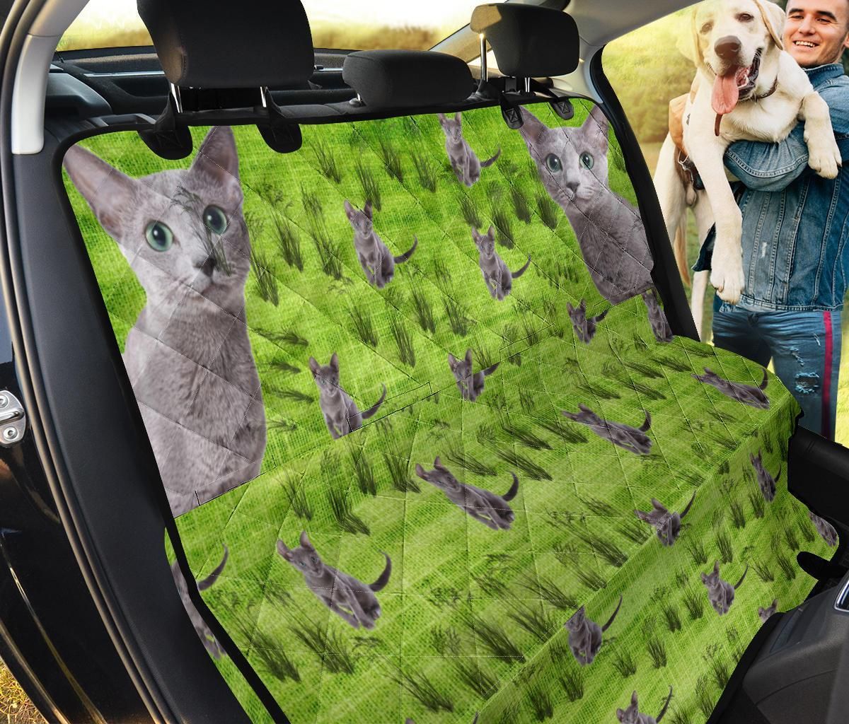 Russian Green Cat Face Car Back Seat Cover Dog Car Seat Covers - b602d8bfa74f Russian Green Cat Face Car Back Seat Cover Dog Car Seat Covers - b602d8bfa74f
