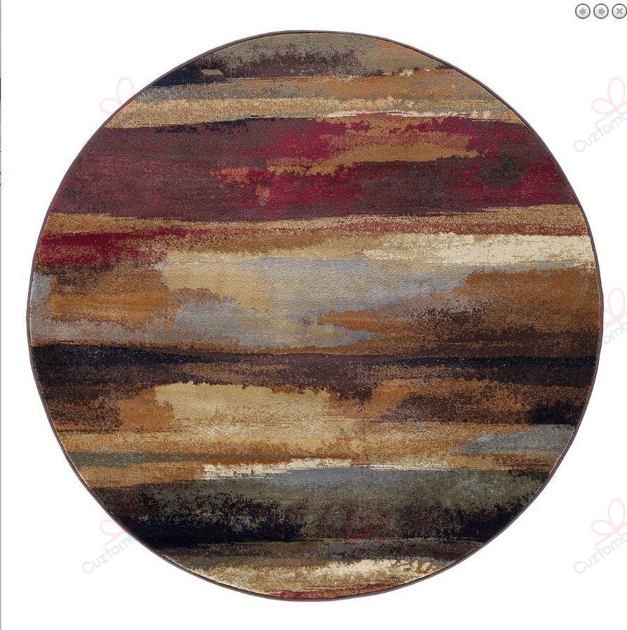 Rustic Landscape Round Carpet Floor Rug Living Room Bedroom Decor Round Area Rug Carpet Rustic Landscape Round Carpet Floor Rug Living Room Bedroom Decor Round Area Rug Carpet
