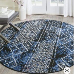 Safavieh Adirondack Round Carpet Floor Rug Living Room Bedroom Decor Round Area Rug Carpet