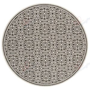 Safavieh Beach House Sabina Round Carpet Floor Rug Living Room Bedroom Decor Round Area Rug Carpet