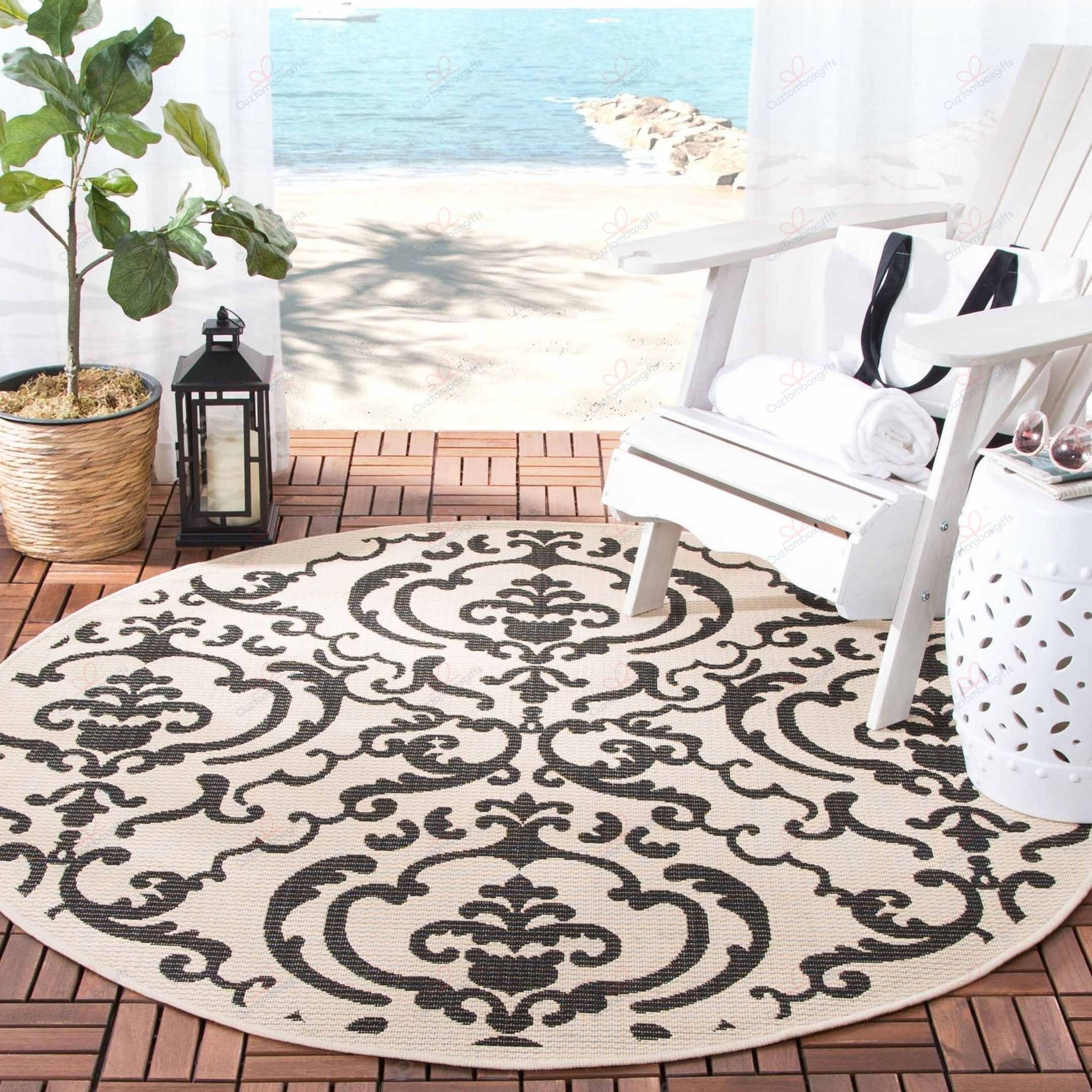 Safavieh Courtyard Arlyne Boho Round Carpet Floor Rug Living Room Bedroom Decor Round Area Rug Carpet Safavieh Courtyard Arlyne Boho Round Carpet Floor Rug Living Room Bedroom Decor Round Area Rug Carpet