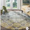 Safavieh Evoke Round Carpet Floor Rug Living Room Bedroom Decor Round Area Rug Carpet