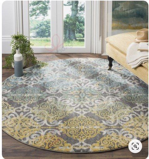 Safavieh Evoke Round Carpet Floor Rug Living Room Bedroom Decor Round Area Rug Carpet Safavieh Evoke Round Carpet Floor Rug Living Room Bedroom Decor Round Area Rug Carpet