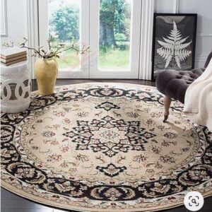 Safavieh Lyndhurst Paige Round Carpet Floor Rug Living Room Bedroom Decor Round Area Rug Carpet