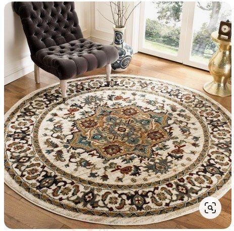 Safavieh Summit Jerald Traditional Round Carpet Floor Rug Living Room Bedroom Decor Round Area Rug Carpet Safavieh Summit Jerald Traditional Round Carpet Floor Rug Living Room Bedroom Decor Round Area Rug Carpet