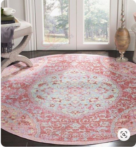 Safavieh Windsor Round Carpet Floor Rug Living Room Bedroom Decor Round Area Rug Carpet Safavieh Windsor Round Carpet Floor Rug Living Room Bedroom Decor Round Area Rug Carpet