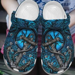 Sailor Personalized Clog Custom Crocs Comfortablefashion Style Comfortable For Women Men Kid Print 3D 1