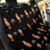 Salmon Crested Cockatoo Parrot Black Design Car Back Seat Cover Dog Car Seat Covers - 22c2a0b985d9