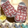 Samoyed Personalize Clog Custom Crocs Fashionstyle Comfortable For Women Men Kid Print 3D Whitesole Samoyed And Coffee