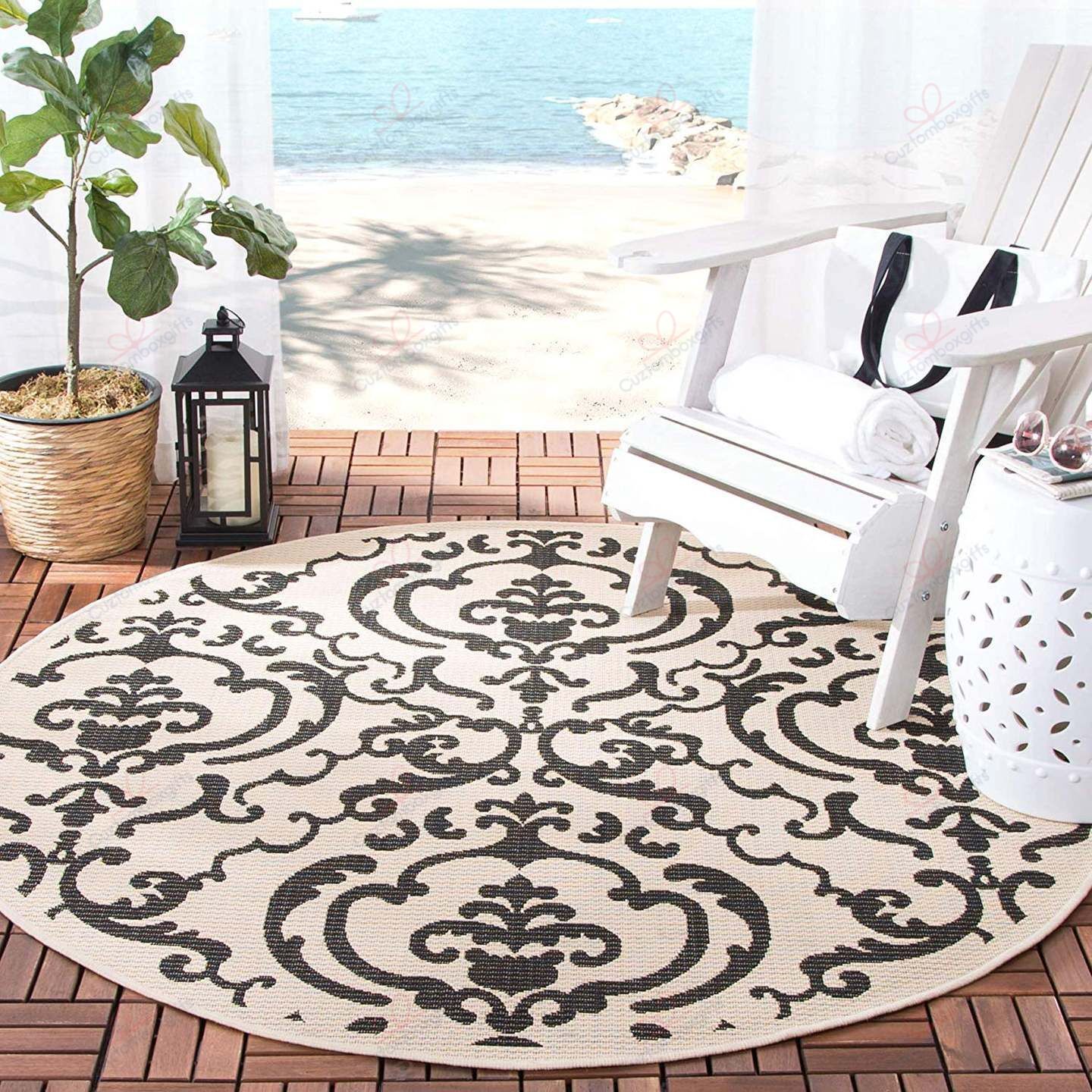 Sand And Black Round Carpet Floor Rug Living Room Bedroom Decor Round Area Rug Carpet Sand And Black Round Carpet Floor Rug Living Room Bedroom Decor Round Area Rug Carpet