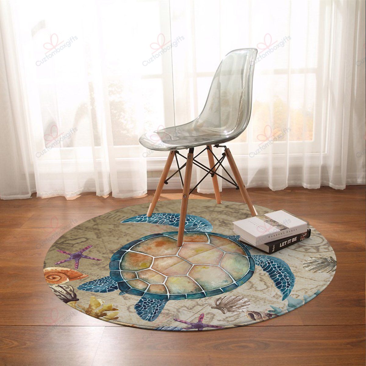 Sandy Turtle Round Carpet Floor Rug Living Room Bedroom Decor Round Area Rug Carpet Sandy Turtle Round Carpet Floor Rug Living Room Bedroom Decor Round Area Rug Carpet