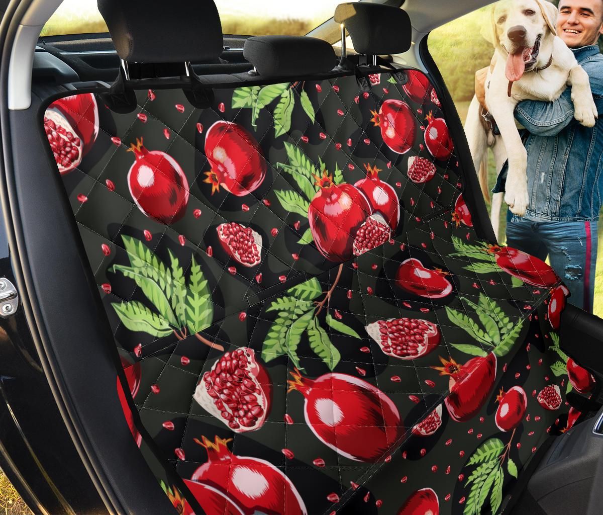 Scattered Seeds And Pomegranate Car Back Seat Cover Dog Car Seat Covers - a9acf791d972 Scattered Seeds And Pomegranate Car Back Seat Cover Dog Car Seat Covers - a9acf791d972