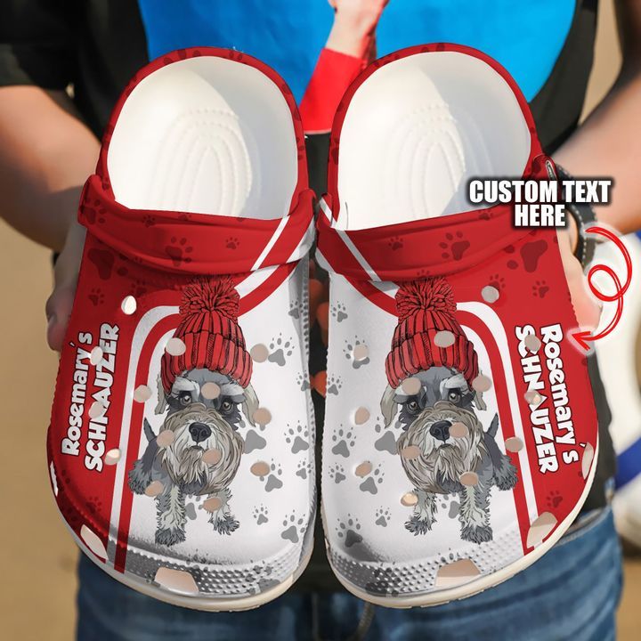 Schnauzer Personalized Red Sku 2077 Crocs Crocband Clog Comfortable For Mens Womens Classic Clog Water Shoes Schnauzer Personalized Red Sku 2077 Crocs Crocband Clog Comfortable For Mens Womens Classic Clog Water Shoes