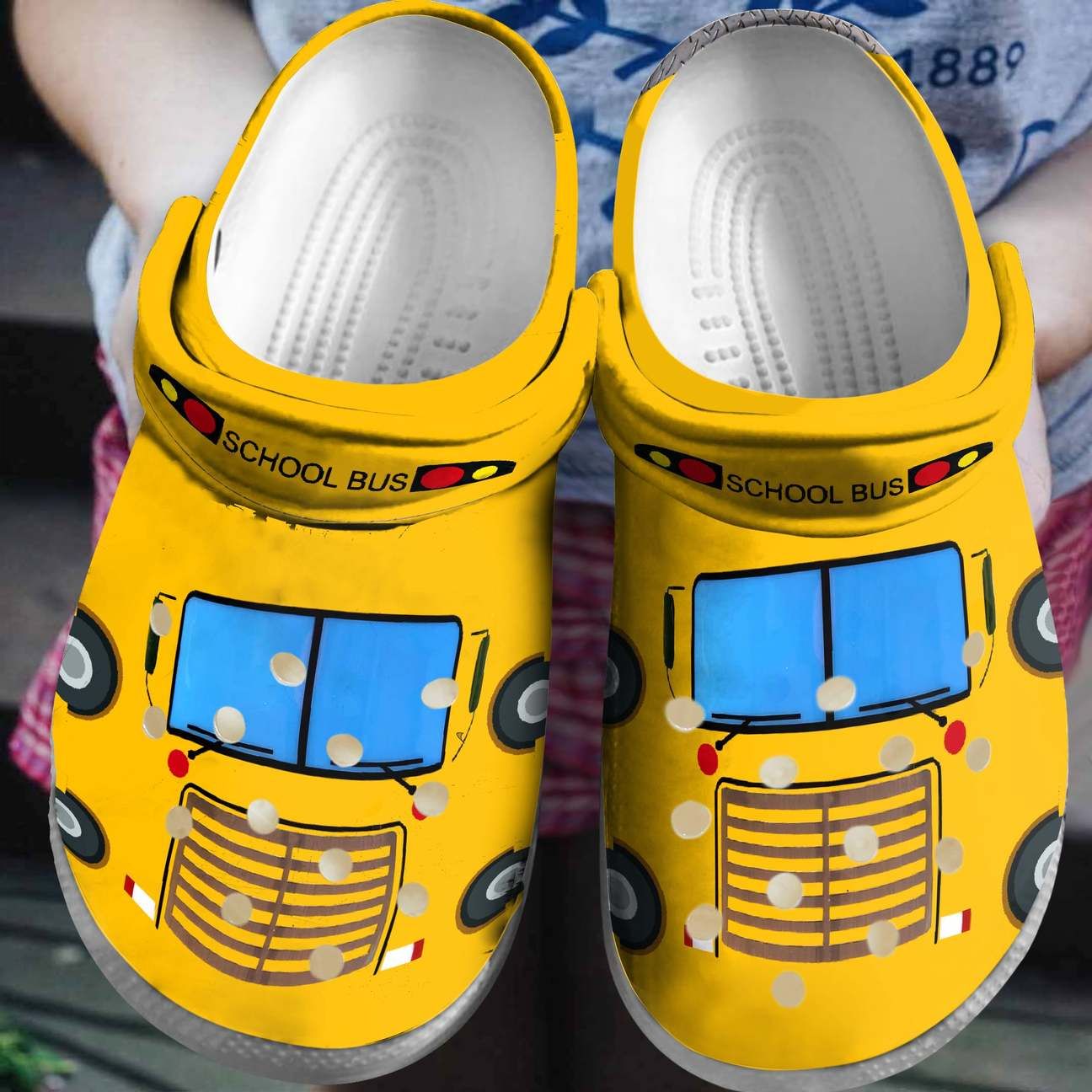 School Bus Driver Personalized Clog Custom Crocs Comfortablefashion Style Comfortable For Women Men Kid Print 3D Bus Driver School Bus Driver Personalized Clog Custom Crocs Comfortablefashion Style Comfortable For Women Men Kid Print 3D Bus Driver