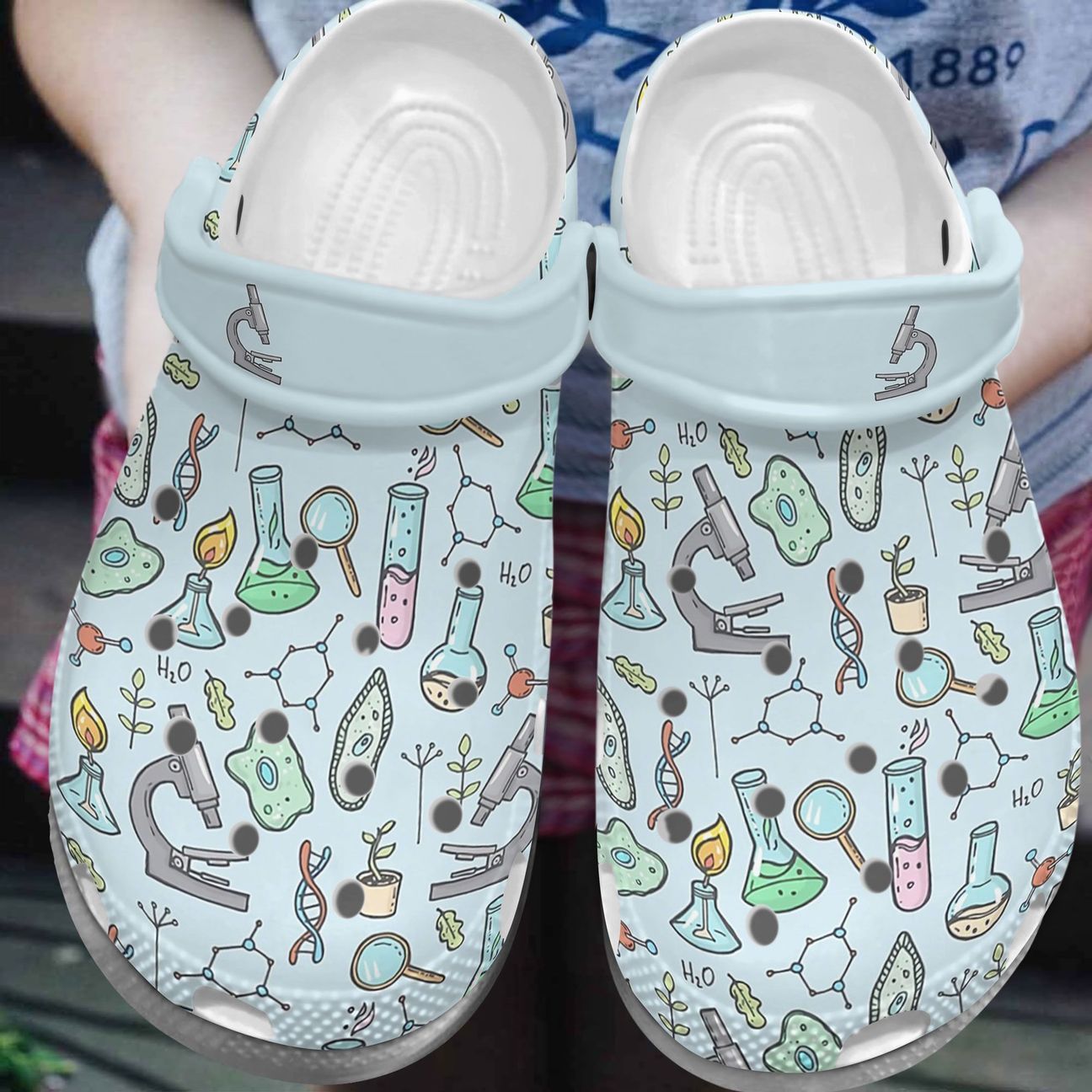 Science Personalized Clog Custom Crocs Comfortablefashion Style Comfortable For Women Men Kid Print 3D Microscope Science Personalized Clog Custom Crocs Comfortablefashion Style Comfortable For Women Men Kid Print 3D Microscope