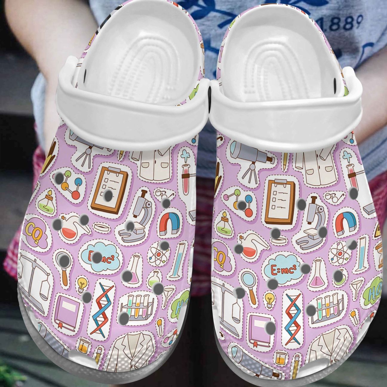 Science Personalized Clog Custom Crocs Comfortablefashion Style Comfortable For Women Men Kid Print 3D Pinky Pattern Science Personalized Clog Custom Crocs Comfortablefashion Style Comfortable For Women Men Kid Print 3D Pinky Pattern
