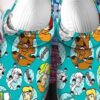Scooby Doo Crocs Crocband Clog Clog Comfortable For Mens And Womens Classic Clog Water Shoes Comfortable Us1.9 0309 Enta03