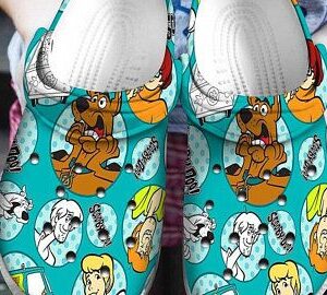 Scooby Doo Crocs Crocband Clog Clog Comfortable For Mens And Womens Classic Clog Water Shoes Comfortable Us1.9 0309 Enta03