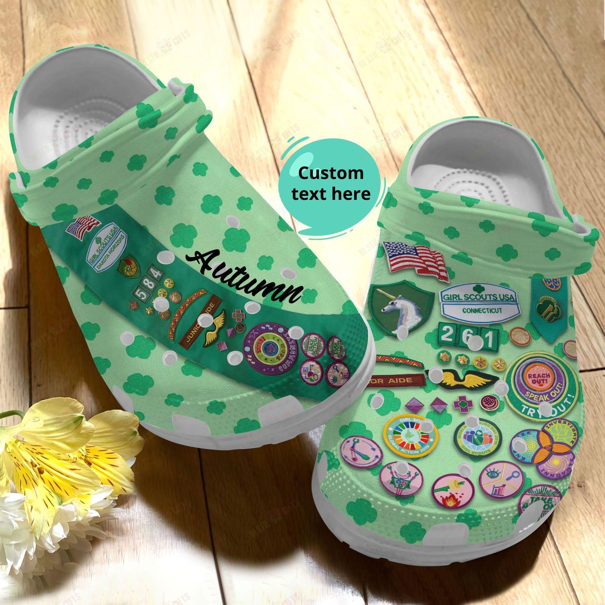 Scouting Crocs Clog Classic Clog Personalized Uniform Shoes Scouting Crocs Clog Classic Clog Personalized Uniform Shoes