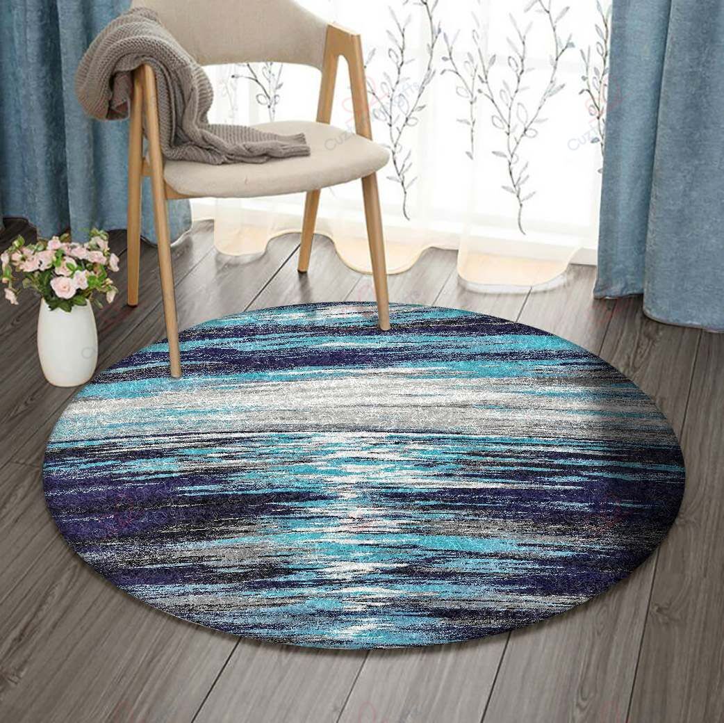 Sea And Sky Round Carpet Floor Rug Living Room Bedroom Decor Round Area Rug Carpet Sea And Sky Round Carpet Floor Rug Living Room Bedroom Decor Round Area Rug Carpet