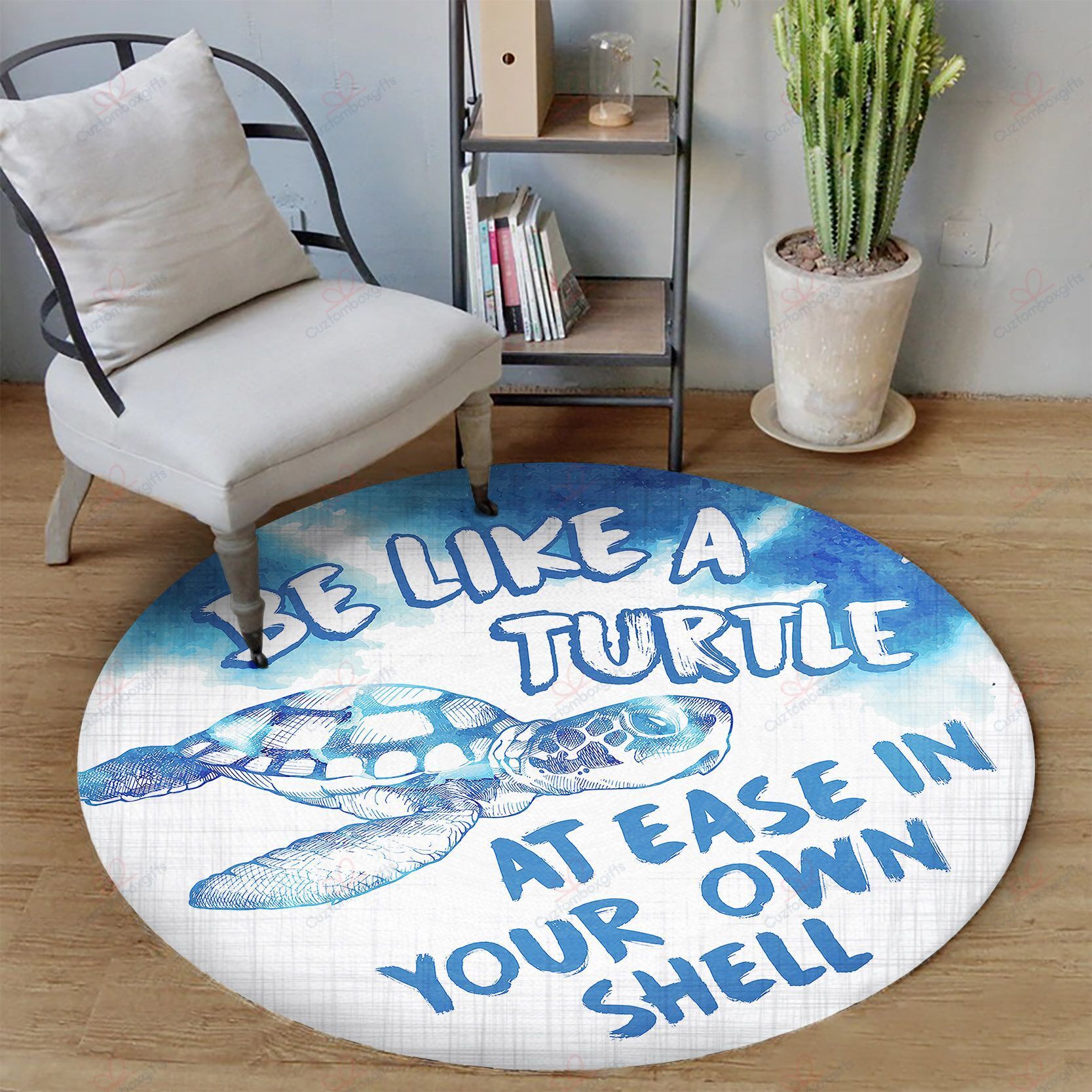 Sea Turtle Be Like A Turtle At Ease In Your Own Shell Round Carpet Floor Rug Living Room Bedroom Decor Round Area Rug Carpet Sea Turtle Be Like A Turtle At Ease In Your Own Shell Round Carpet Floor Rug Living Room Bedroom Decor Round Area Rug Carpet