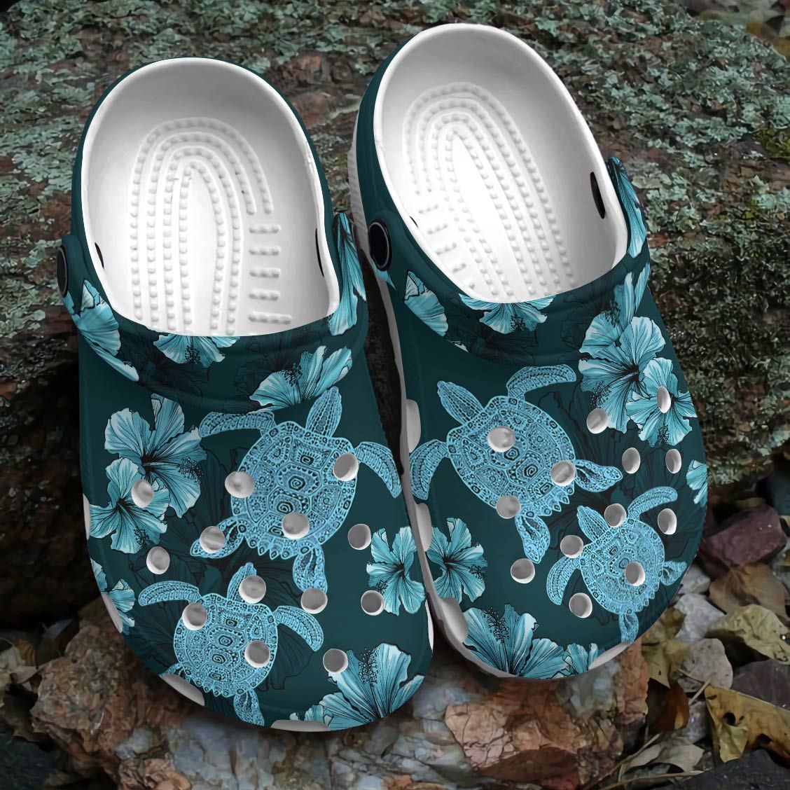 Sea Turtle Personalize Clog Custom Crocs Fashionstyle Comfortable For Women Men Kid Print 3D Whitesole Sea Turtle Personalize Clog Custom Crocs Fashionstyle Comfortable For Women Men Kid Print 3D Whitesole