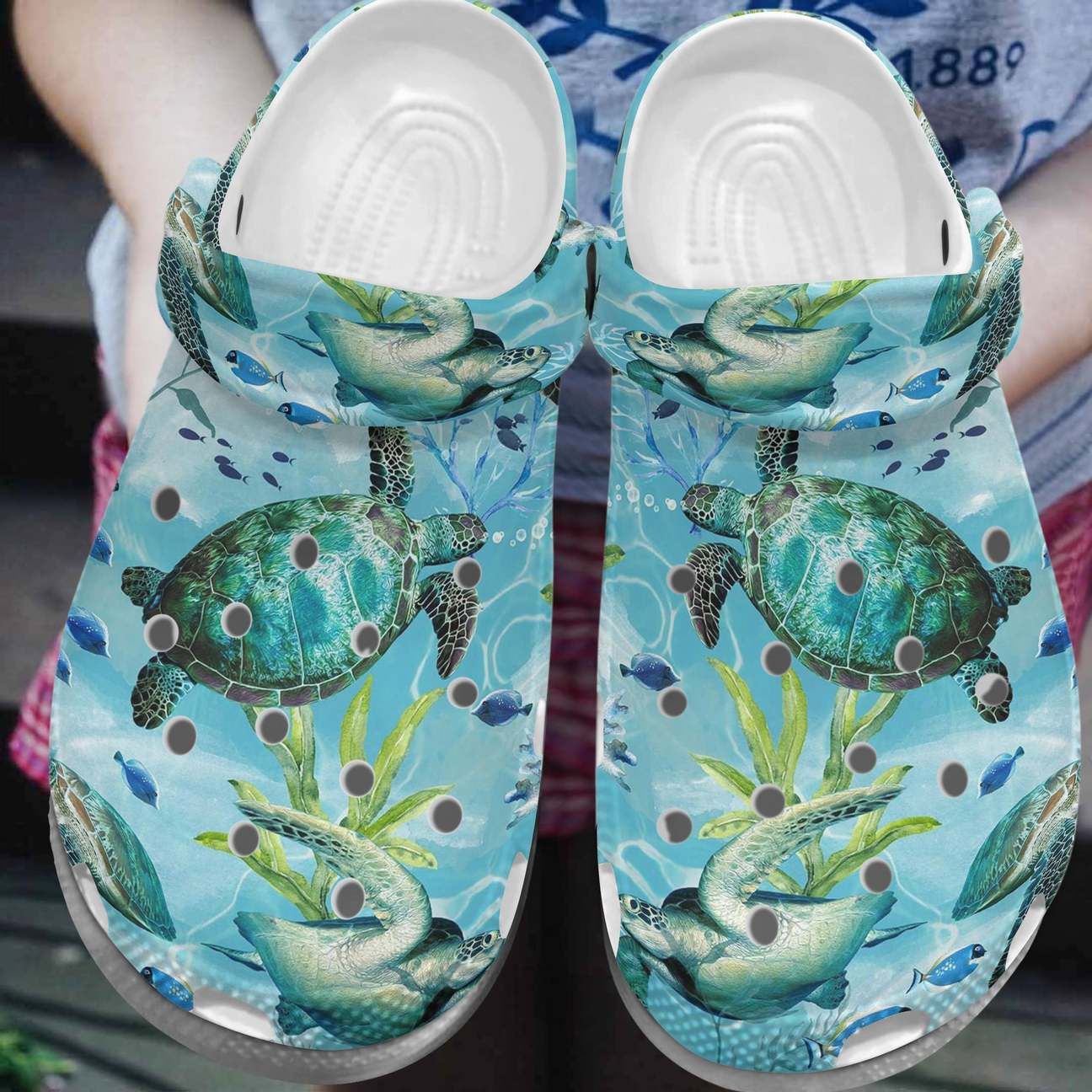 Sea Turtle Personalized Clog Custom Crocs Comfortablefashion Style Comfortable For Women Men Kid Print 3D Gorgeous Sea Turtle Personalized Clog Custom Crocs Comfortablefashion Style Comfortable For Women Men Kid Print 3D Gorgeous