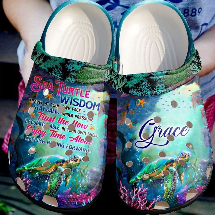 Sea Turtle Personalized Wisdom Sku 2112 Crocs Crocband Clog Comfortable For Mens Womens Classic Clog Water Shoes Sea Turtle Personalized Wisdom Sku 2112 Crocs Crocband Clog Comfortable For Mens Womens Classic Clog Water Shoes