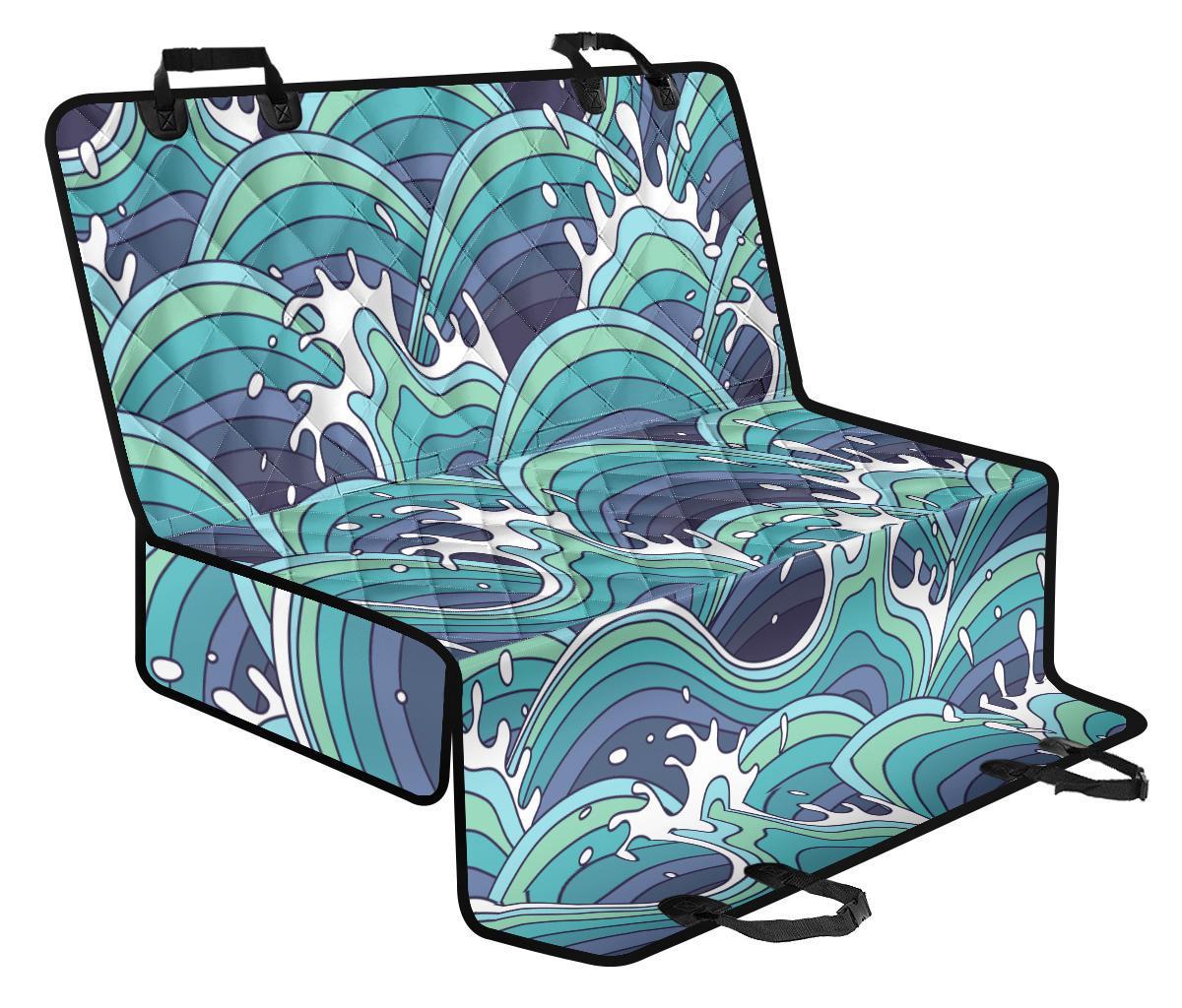 Sea Wave Surfing Pattern Print Pet Car Back Seat Cover - 0eb19e2ae911 Sea Wave Surfing Pattern Print Pet Car Back Seat Cover - 0eb19e2ae911