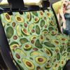 Seamless Avocado And Seed Design Car Back Seat Cover Dog Car Seat Covers - 1027e2dfaa6b