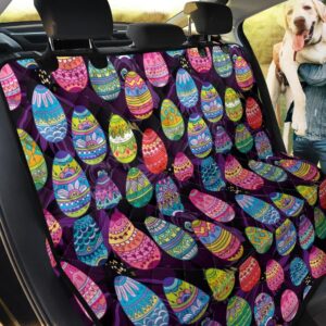 Seamless Easter Eggs Pattern Design Car Back Seat Cover Dog Car Seat Covers - a9dbfeb0110b