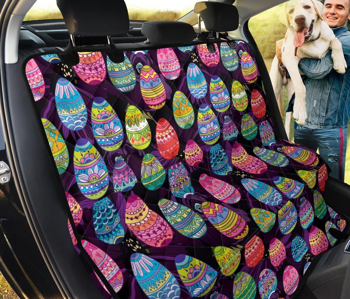 Seamless Easter Eggs Pattern Design Car Back Seat Cover Dog Car Seat Covers - a9dbfeb0110b Seamless Easter Eggs Pattern Design Car Back Seat Cover Dog Car Seat Covers - a9dbfeb0110b