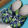 Seattle Seahawks Crocs Crocband Clog Clog Comfortable For Mens And Womens Classic Clog Water Shoes Comfortable