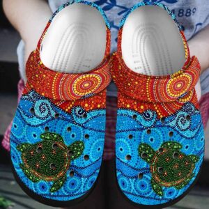 Seaturtle Personalized Clog Custom Crocs Comfortablefashion Style Comfortable For Women Men Kid Print 3D Green Turtle