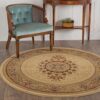 Sensation Round Carpet Floor Rug Living Room Bedroom Decor Round Area Rug Carpet