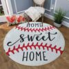 Seweet Home Round Carpet Floor Rug Living Room Bedroom Decor Round Area Rug Carpet