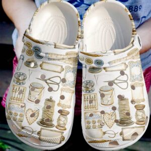 Sewing Crocs Clog Classic Clog Vintage Sewing Shoes