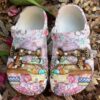 Sewing Floral Sku 2125 Crocs Crocband Clog Comfortable For Mens Womens Classic Clog Water Shoes